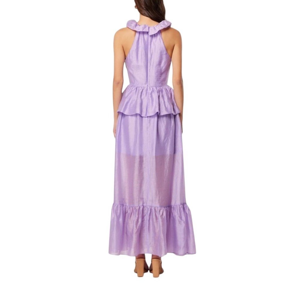 NWT Elliatt Purity Peplum Maxi Dress - Picture 8 of 9
